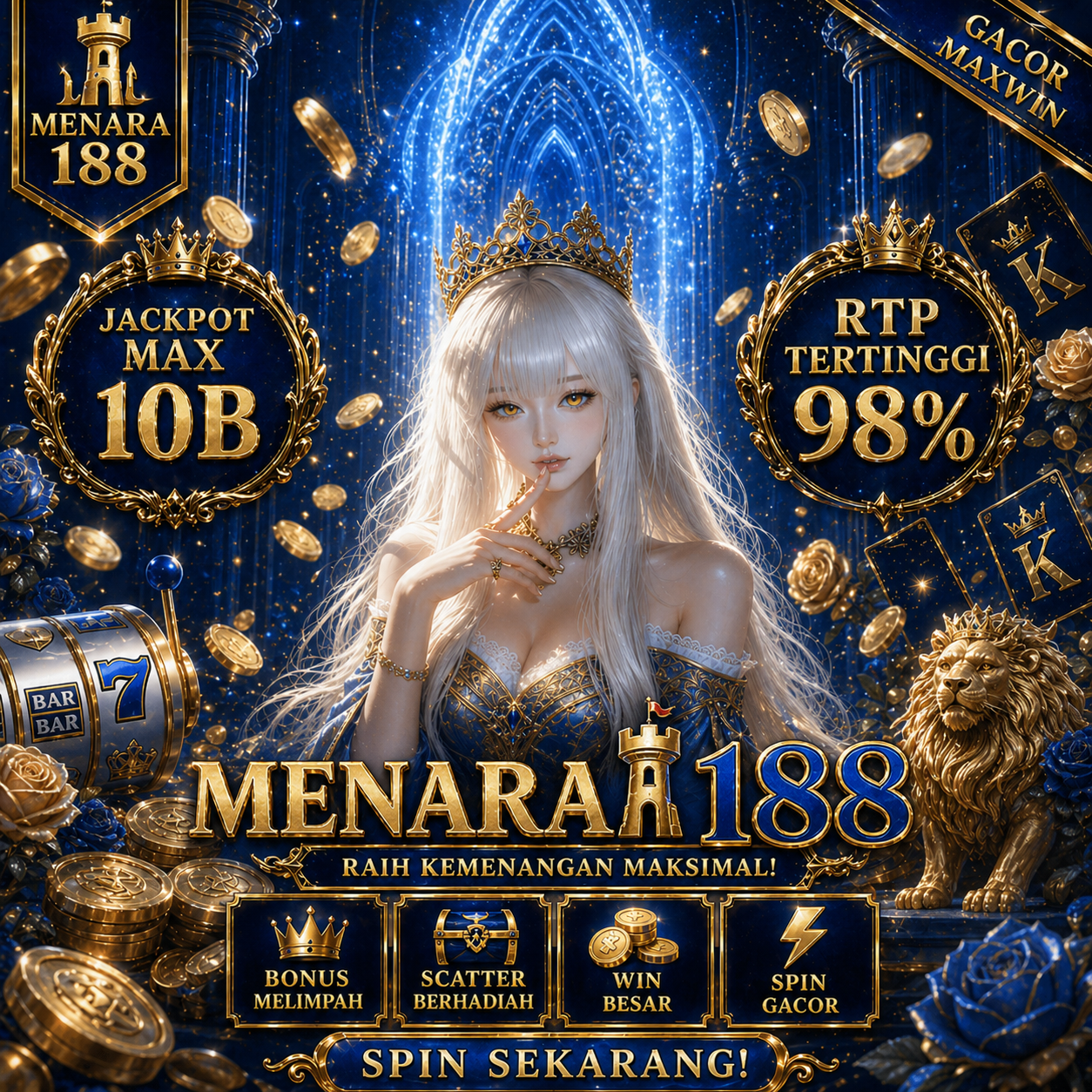 MENARA188:  Agen Slot Gacor Mancanegara Terpercaya 2026 Dan Slot77 Anti Rungkad + Garansi Saldo Kembali